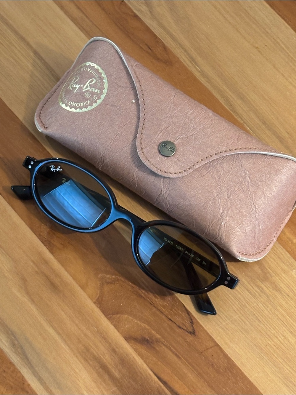 Ray ban khal bio based oval sunglasses (Havana green)